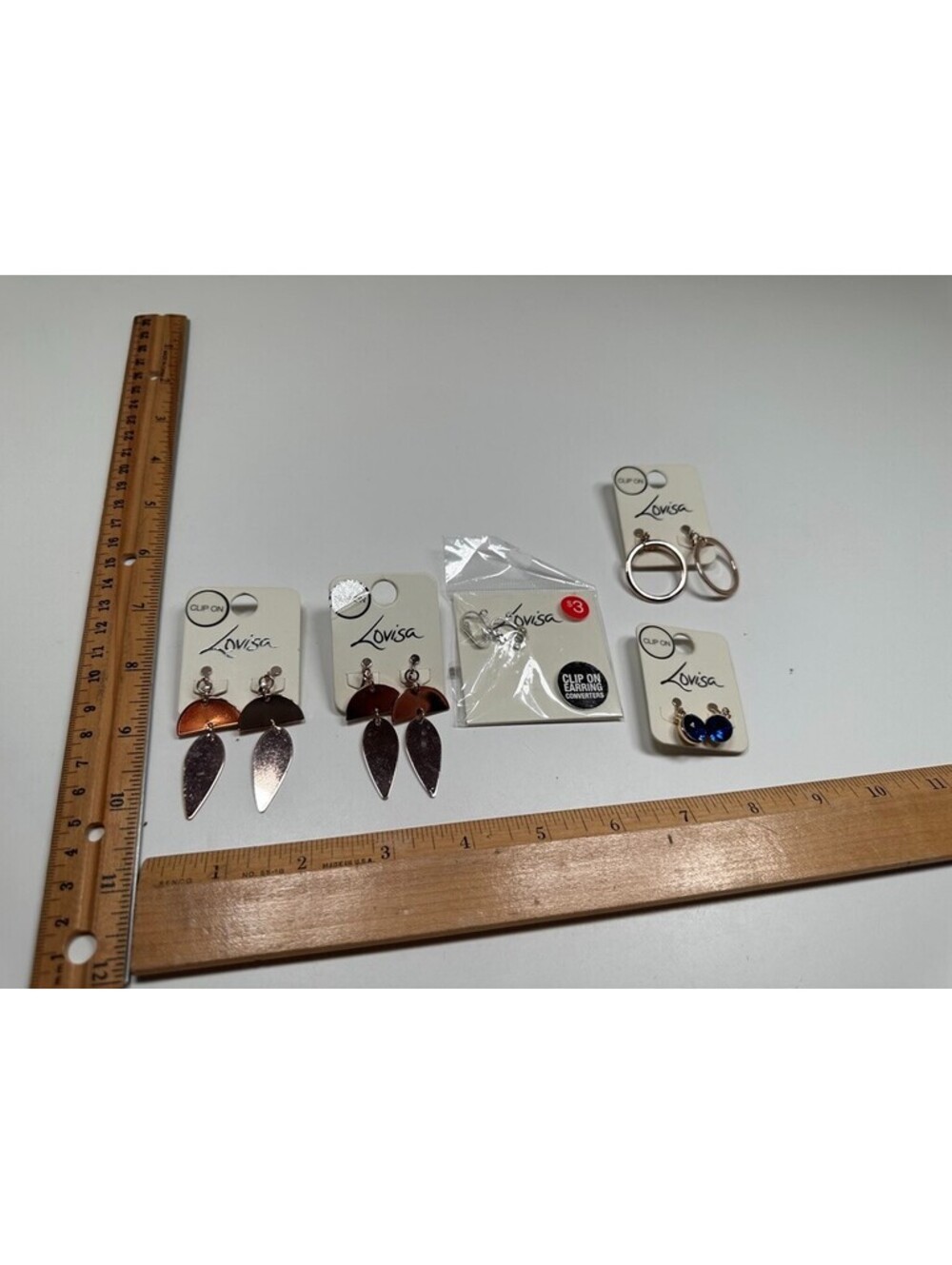 Lovisa Costume Jewelry Clip On Earrings
